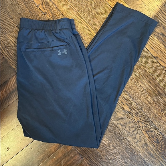 Men's Black Under Armour Performance Golf Pants 36 x 32 - Picture 7 of 7